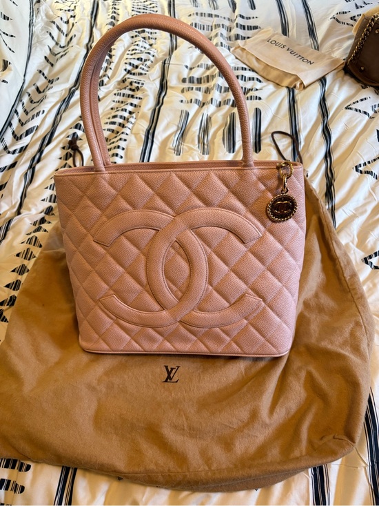 CHANEL Handbags - CHANEL Medallion Tote Caviar Leather